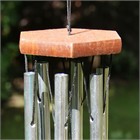 Nature&#39;s Melody Wind Chime, 36 cm silver