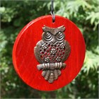 Woodstock Habitats Wind Chime:  Owl